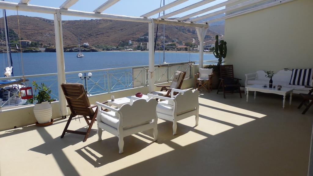 Korissia  Aegean View Seaside Rooms And Studios المظهر الخارجي الصورة